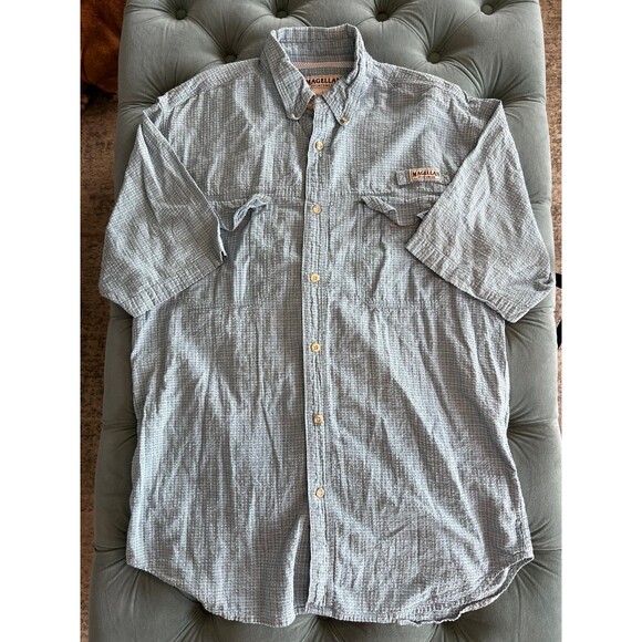 Magellan Mens Fishing Shirt size Large L - Picture 3 of 7